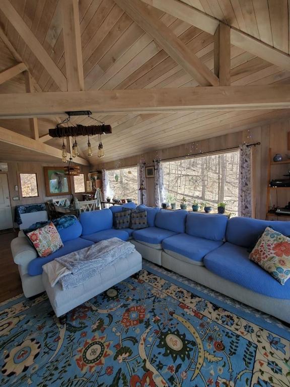 Treehouse Cathedral In Blue Ridge Mountains, Nc Villa Burnsville Exterior foto